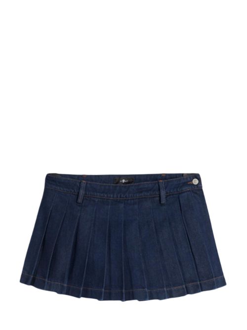 Gonna Pleated Mini 7 For All Mankind | 7UZ60555U71NX