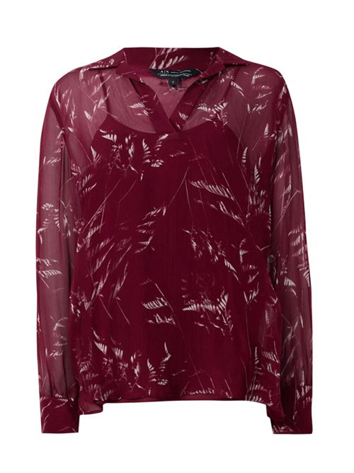 Camicia con stampa Armani Exchange | XW001019AF12051FA029