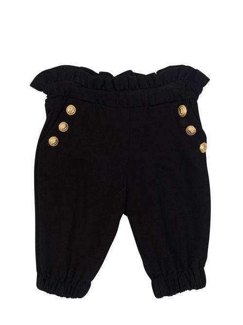 Pantaloni con bottoni Balmain | BX6060J0371930OR