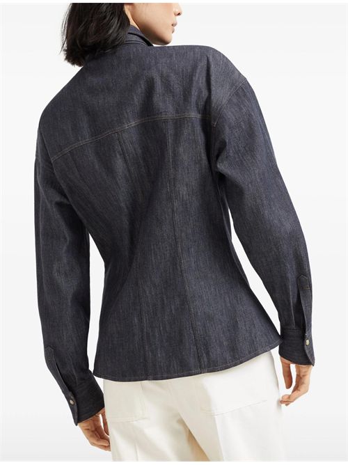Camicia in denim Brunello Cucinelli | MA792MY506C001
