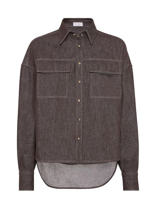 Camicia in denim Brunello Cucinelli | MB148MY516C003