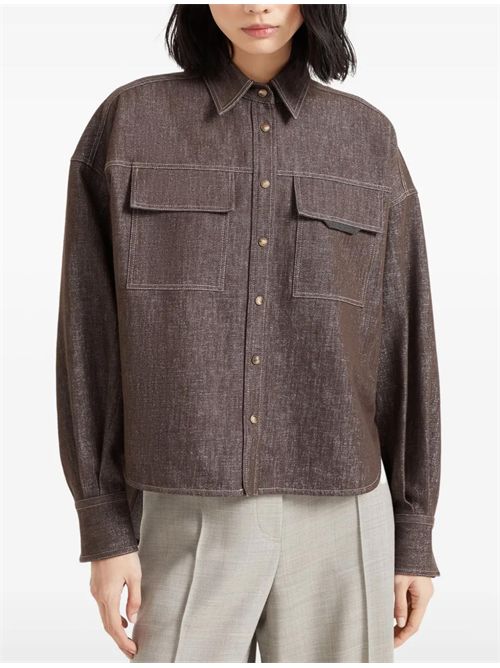 Camicia in denim Brunello Cucinelli | MB148MY516C003