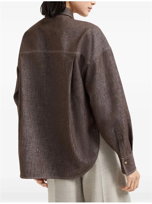 Camicia in denim Brunello Cucinelli | MB148MY516C003