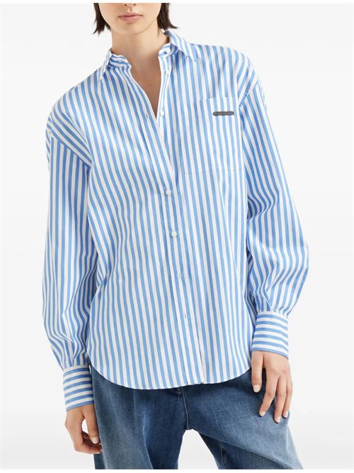 Camicia a righe Brunello Cucinelli | MW601NB206C013