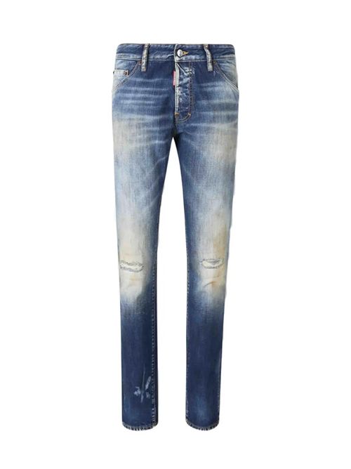 Jeans con effetto vissuto Dsquared2 | S71LB1712D30011470