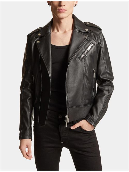 Chiodo in pelle Dsquared2 | S74AM1329SY1491900