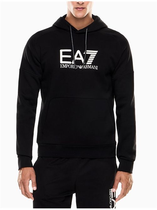 Felpa con cappuccio E.A. 7 | 7M000909AF10377MC317
