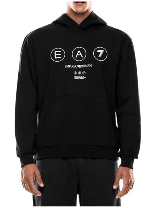 Felpa con stampa E.A. 7 | 7M000978AF17787UC001