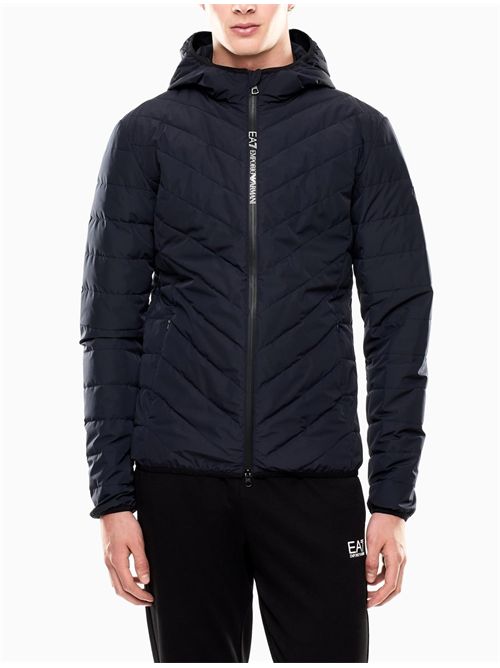Piumino con cappuccio E.A. 7 | 8NPB14PNE1Z1562