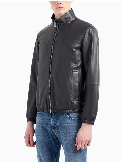Giubbotto in pelle Emporio Armani | 01R55P01P54922