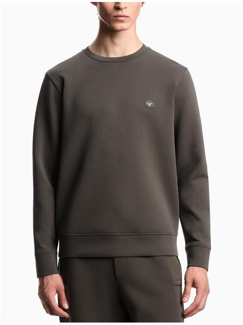 Felpa con logo Emporio Armani | 8N1MD11JHSZU8120