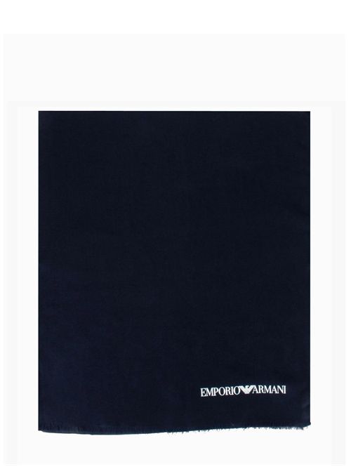 Sciarpa con logo Emporio Armani | EM003758AF19795UB118
