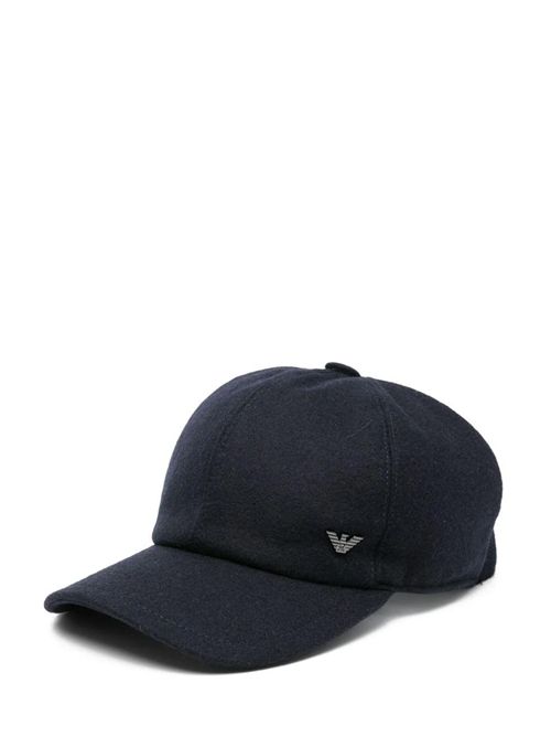 Cappello con placca logo Emporio Armani | EM003816AF19965UB109