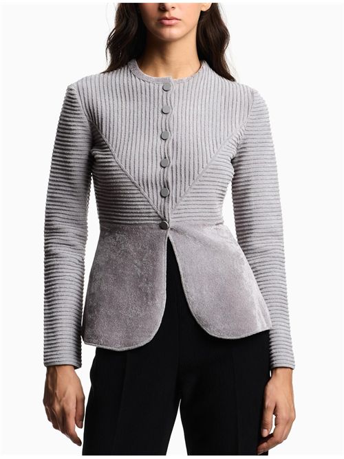 Giacca in ciniglia Emporio Armani | EW001226AF19927U8045