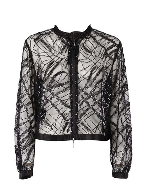 Bolero con zip Emporio Armani | EW001490AF10242UC001