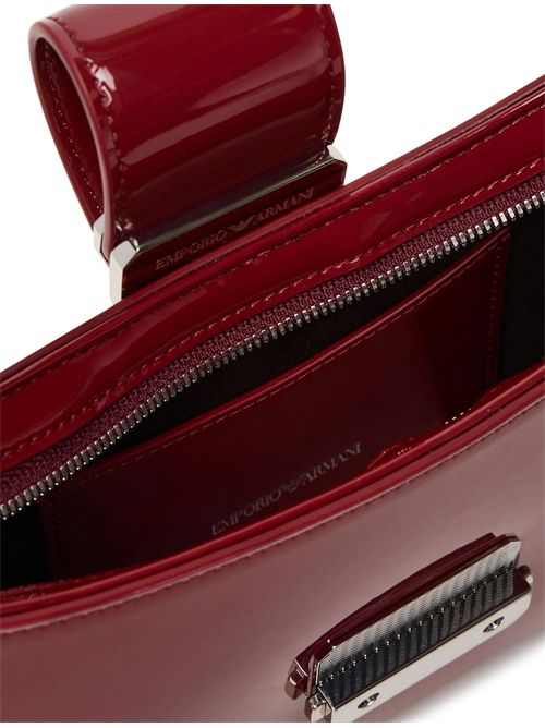 Borsa effetto vernice Emporio Armani | EW001778AF17287U5068