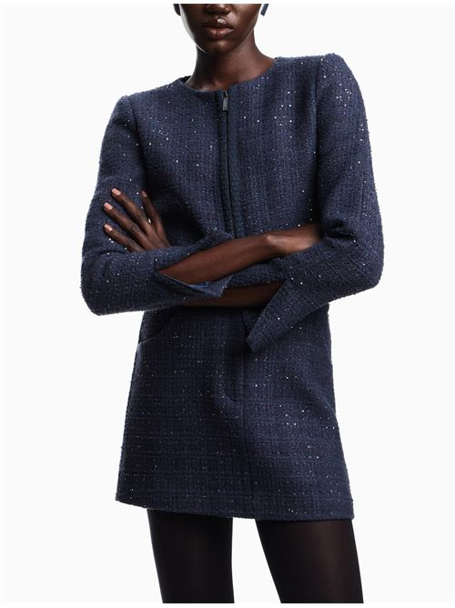 Blazer in tweed lurex Emporio Armani | EW002143AF14734UB092