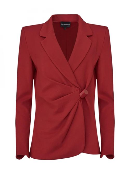 Blazer con drappeggio Emporio Armani | EW002784AF12303U5075
