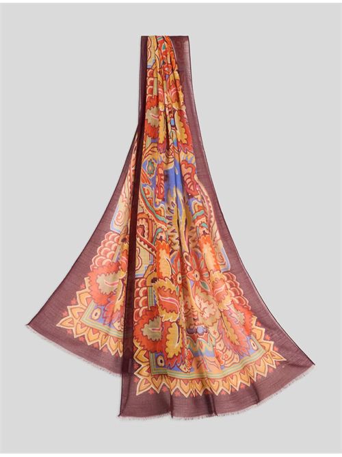 Sciarpa con stampa Etro | WATA0010AKA84X0880