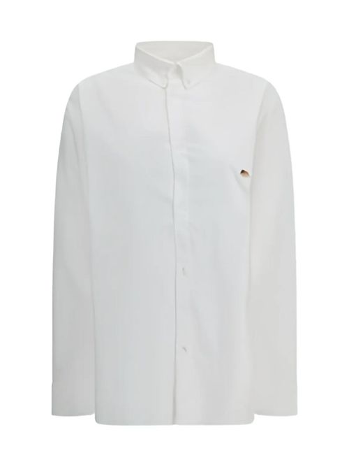 Camicia con logo FIORUCCI | W02SMTLO055CO01WH01