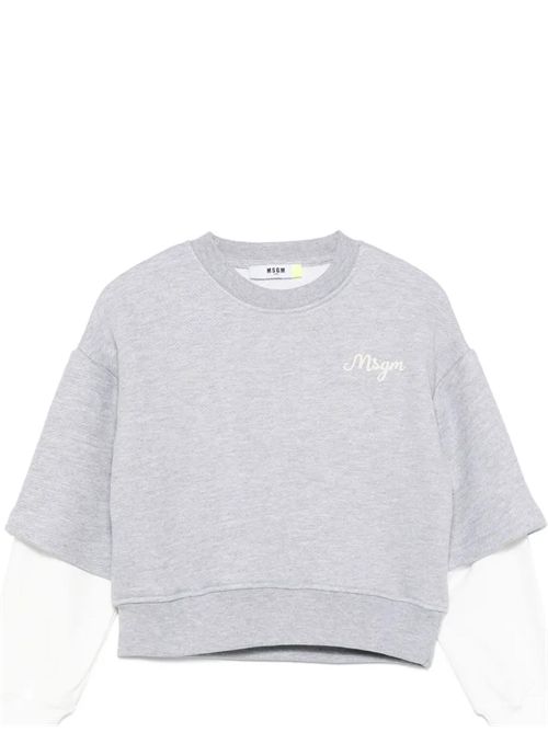 Felpa con ricamo MSGM KIDS | F5MSJBSW258107