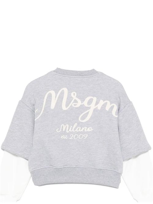 Felpa con ricamo MSGM KIDS | F5MSJBSW258107