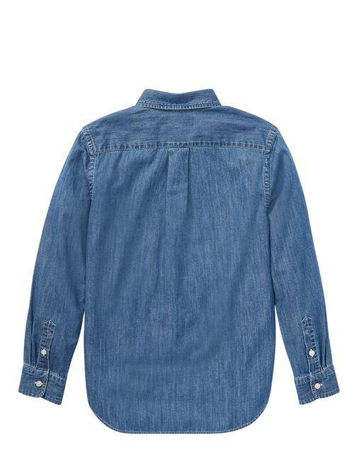 Camicia con logo Ralph Lauren Bimbo | 323713843001