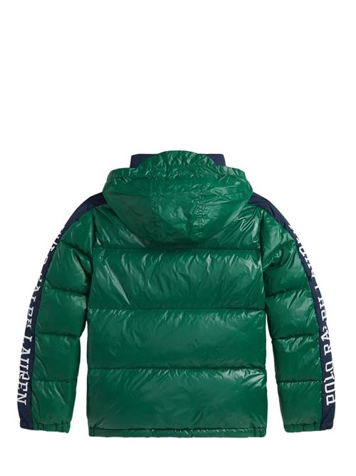 Piumino con logo Ralph Lauren Bimbo | 323978456002