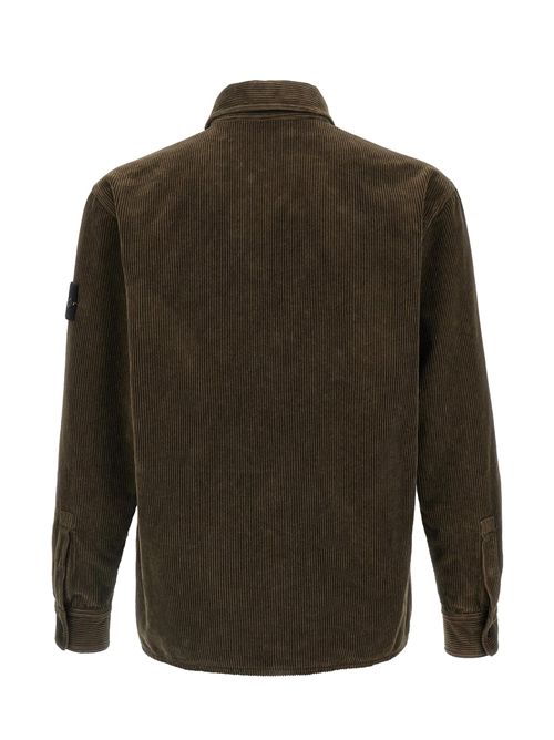 Camicia con patch Stone Island | K2S151200012S0212V0054