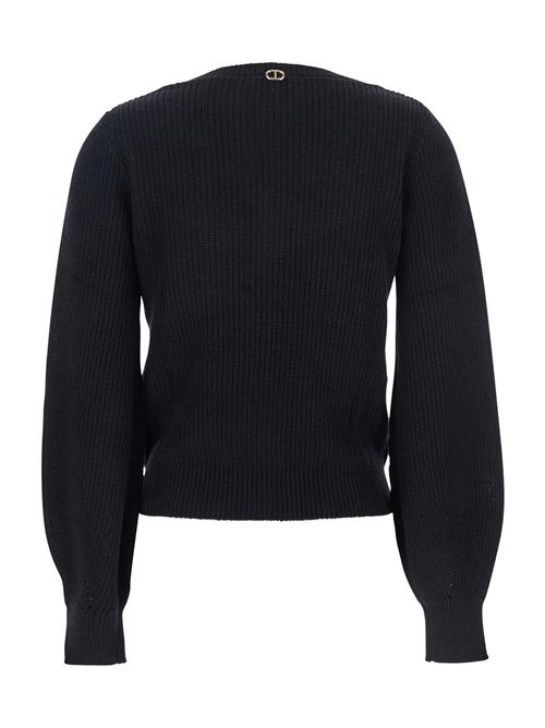 Maglia con crochet TWINSET | 252TP310200006