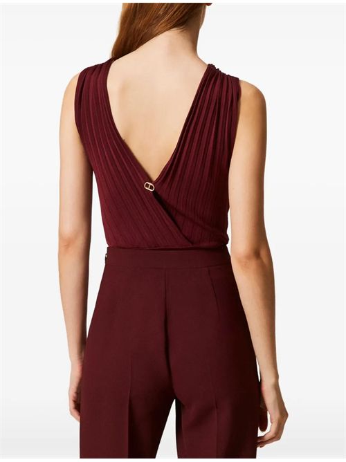 Body plissettato TWINSET | 252TP316112367