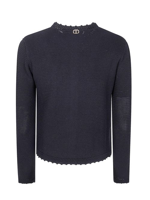 Cardigan con ricamo TWINSET | 252TP317400006