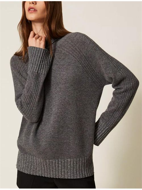 Maglia in misto cashmere TWINSET | 252TP358212800