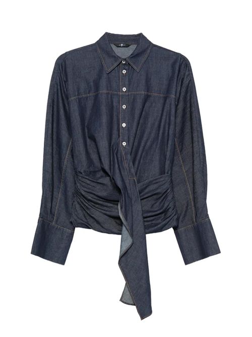 Camicia con nodo in vita 7 For All Mankind | 7NBE0H07U73JQ