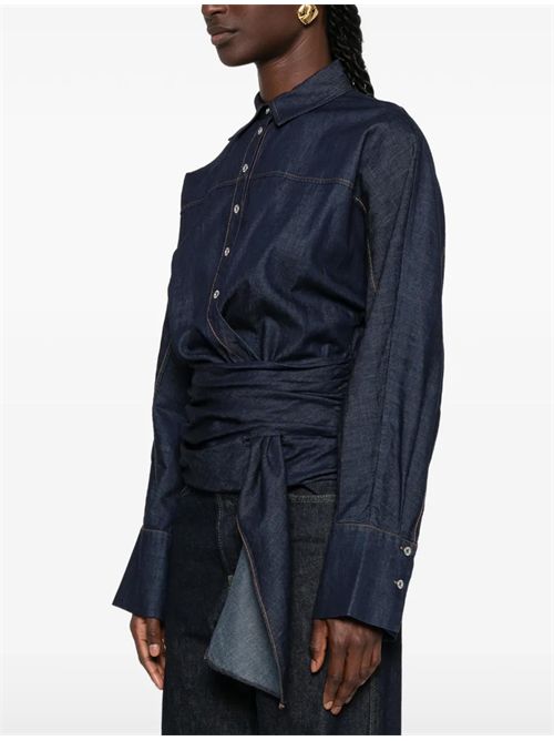 Camicia con nodo in vita 7 For All Mankind | 7NBE0H07U73JQ