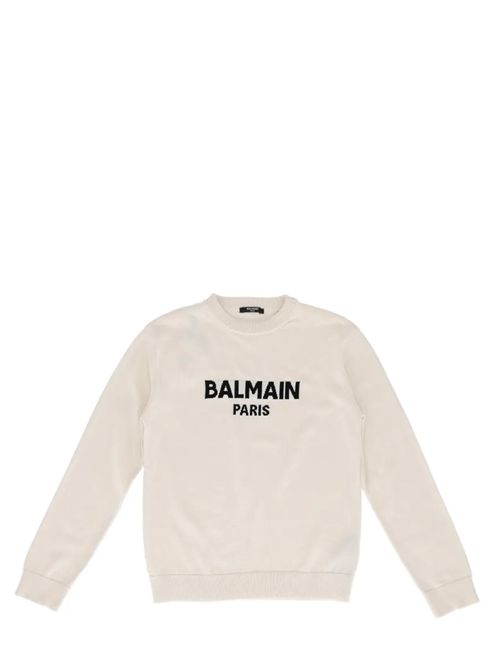 Maglia con logo Balmain | BY9P60Z2839101NE