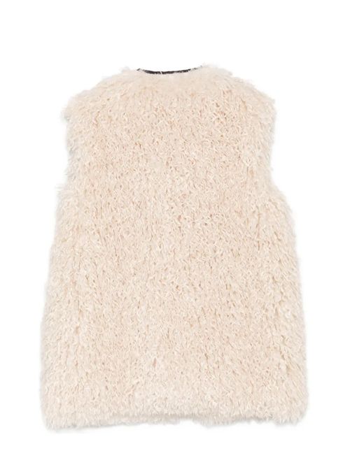Gilet in pelliccia sintetica Balmain | BZ2B12H0081102OR