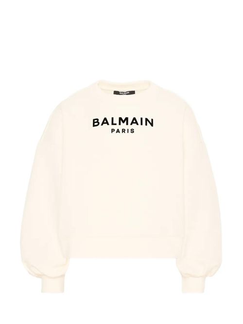 Felpa con logo Balmain | BZ4A50Z3728102NE