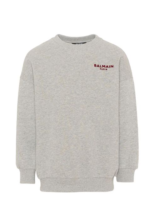 Felpa con logo Balmain | BZ4I40Z3188806BD