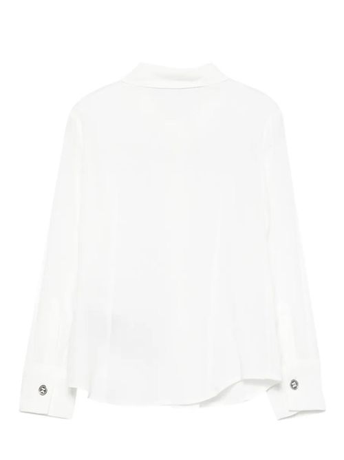 Camicia con placca logo Balmain | BZ5A50K0005101AG