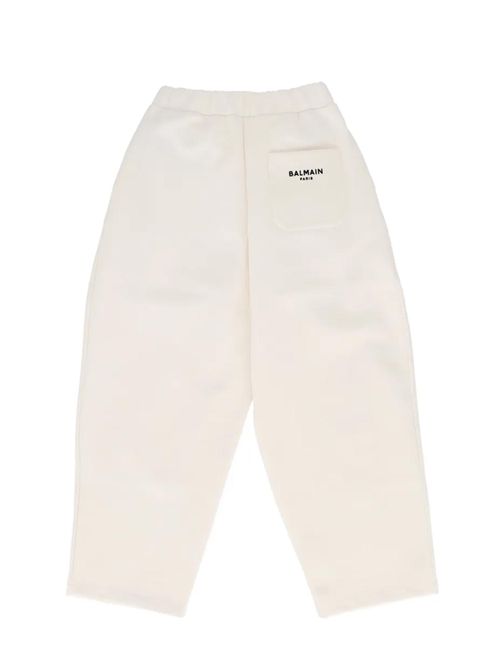 Pantaloni con logo Balmain | BZ6A80Z3728102NE
