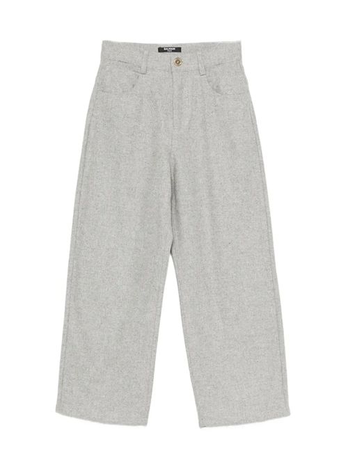 Pantaloni a gamba ampia Balmain | BZ6H80I0341806OR