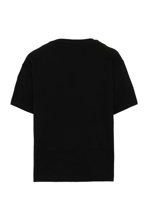 T-shirt con stampa Balmain | BZ8H01Z3672930BC
