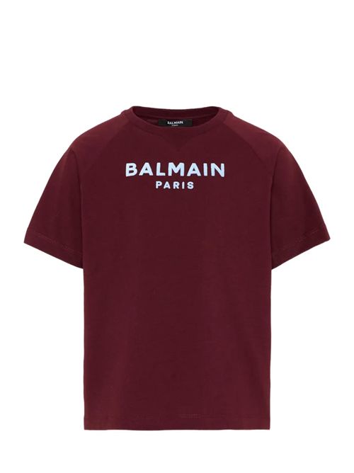 T-shirt con logo Balmain | BZ8I01Z3672530CE