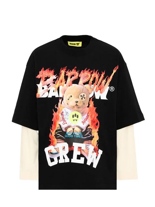 T-shirt con stampa Barrow Kids | F6BKJBTH090110