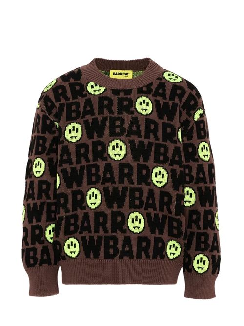Maglione con logo Barrow Kids | F6BKJUJP047408