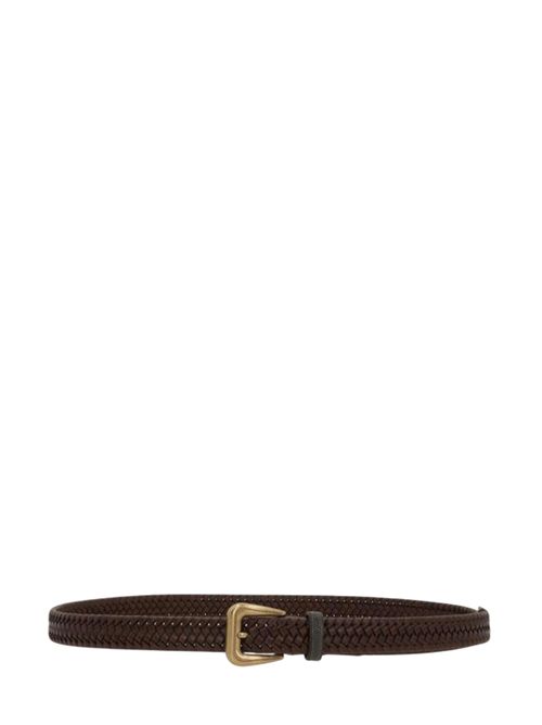 Cintura in pelle Brunello Cucinelli | M0NPPC287COGNA
