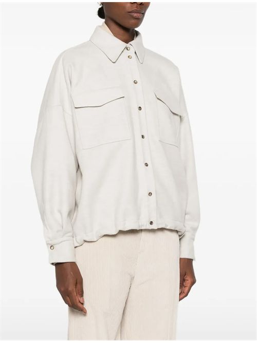 Overshirt con tasche Brunello Cucinelli | MD565B3N06C6639