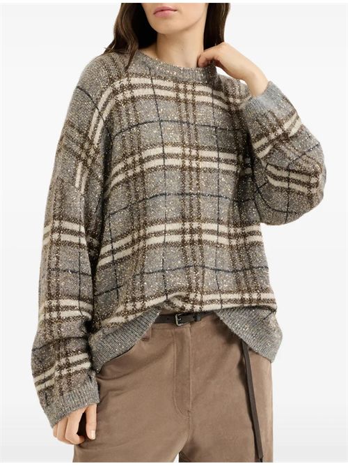 Maglione con stampa Brunello Cucinelli | MPN570300CZR59