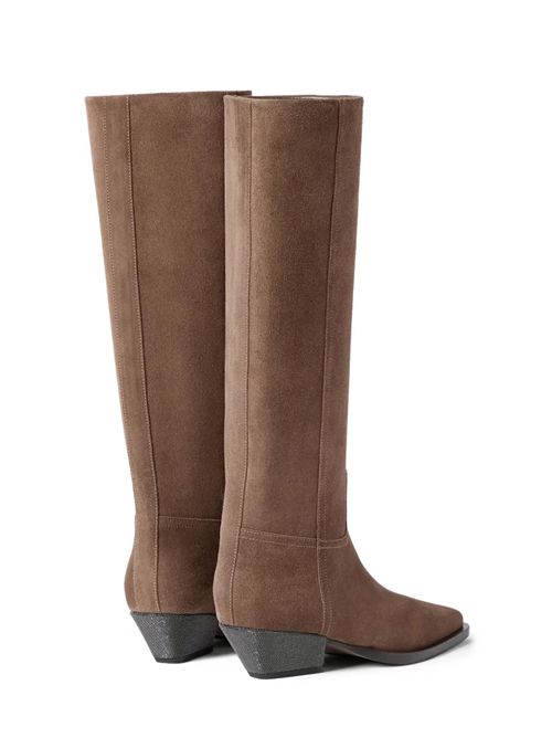 Stivali in pelle Brunello Cucinelli | MZSFC3320C9773